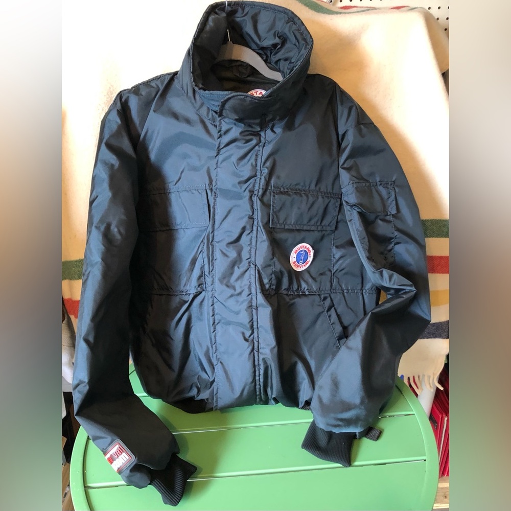 Mustang Survival Men’s Large Floatation Bomber Jacket | NEW